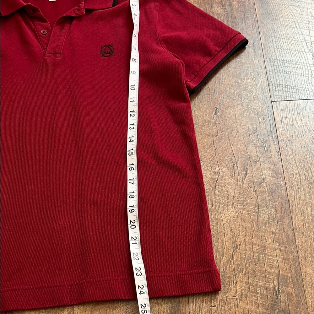 Alexandr McQueen Classic Red Polo Shirt - Picture 6 of 9